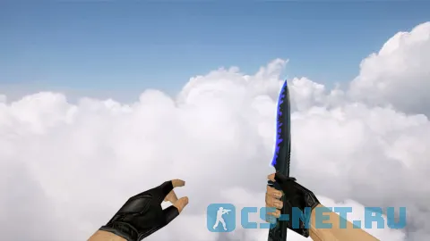 Модель ножа Knife Neon Blue для CS 1.6