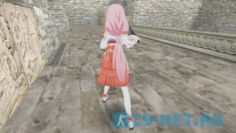 Персонаж Shuna (Шуна) из аниме "О моём перерождении в слизь" для CS 1.6 (вид сзади)