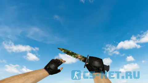 Модель штык-ножа M9 Bayonet Fury of Apollo для CS 1.6 (скрин 2)