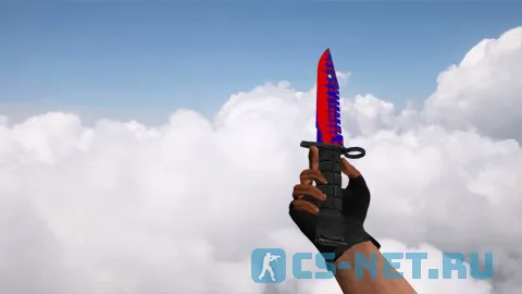 Модель штык-ножа «M9 Bayonet Red Bubbles» для CS 1.6