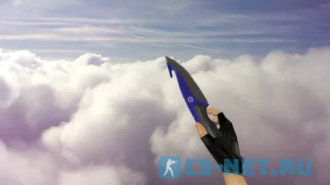 Модель ножа «Gut Knife Automatic Blue» для CS 1.6 (скрин 2)