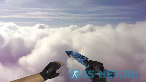 Модель ножа «Gut Knife Vibranium» для CS 1.6 (скрин 3)