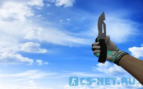 Нож выживания «Воронёная сталь» — холодный патинированный нож для CS 1.6
