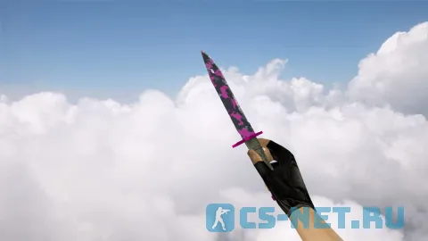 Модель штык-ножа «Пиксельный камуфляж Розовый» для CS 1.6 (скрин 2)