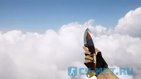 Модель ножа «Gut Knife Taruk Clan» для CS 1.6