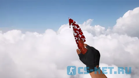 Модель ножа «Gut Knife Streaks» для CS 1.6 (скрин 2)