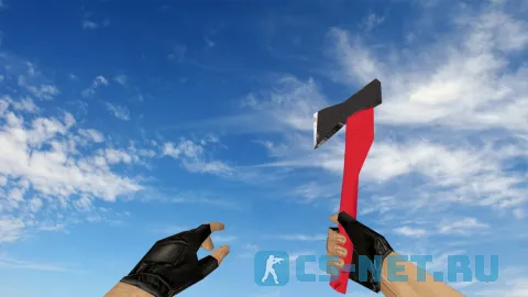 Модель ножа Red Hatchet для CS 1.6