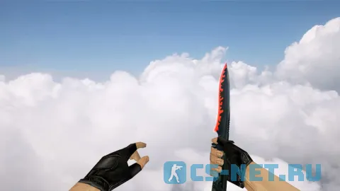 Модель ножа «Knife Neon Red» для CS 1.6