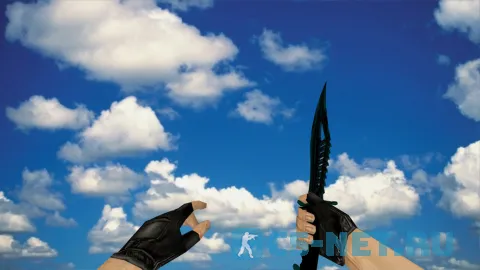 Модель ножа «Nautilus Pure Black» для CS 1.6