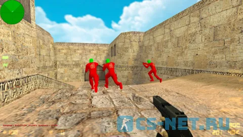 CS 1.6 с настроенным конфигом (скриншот 1)