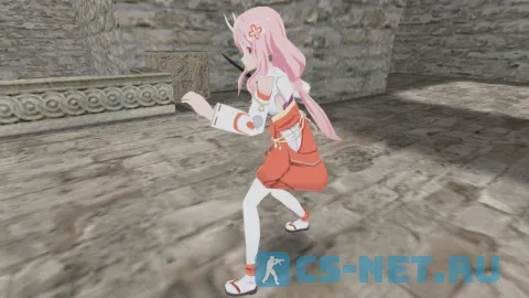 Персонаж Shuna (Шуна) из аниме "О моём перерождении в слизь" для CS 1.6 (вид сбоку)