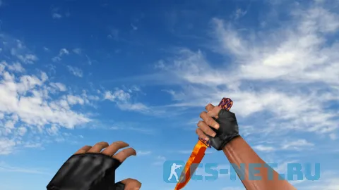 Модель ножа «Fire Knife» для CS 1.6