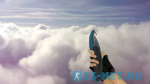 Модель ножа «Gut Knife Bark Beetle Blue» для CS 1.6