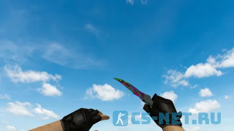 Модель ножа «Фальшион | Рыба-лев» для CS 1.6 (скрин 3)