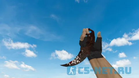 Модель ножа «Karambit Rebellion» для CS 1.6