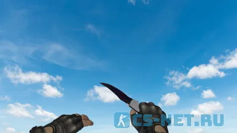 Модель ножа «Falchion Black Pearl» для CS 1.6 (скрин 3)