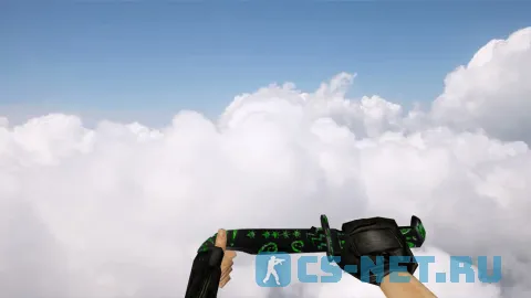 Модель ножа Green Soul Knife для CS 1.6 (скрин 2)