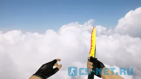 Модель ножа «Default Knife Flamey» для CS 1.6