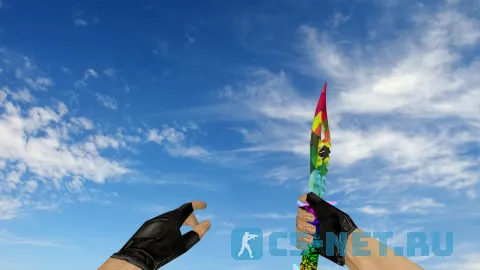 Модель ножа Nautilus Colorful Triangles для CS 1.6