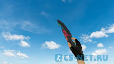 Модель ножа «Gut Knife Nathlose» для CS 1.6 (скрин 2)