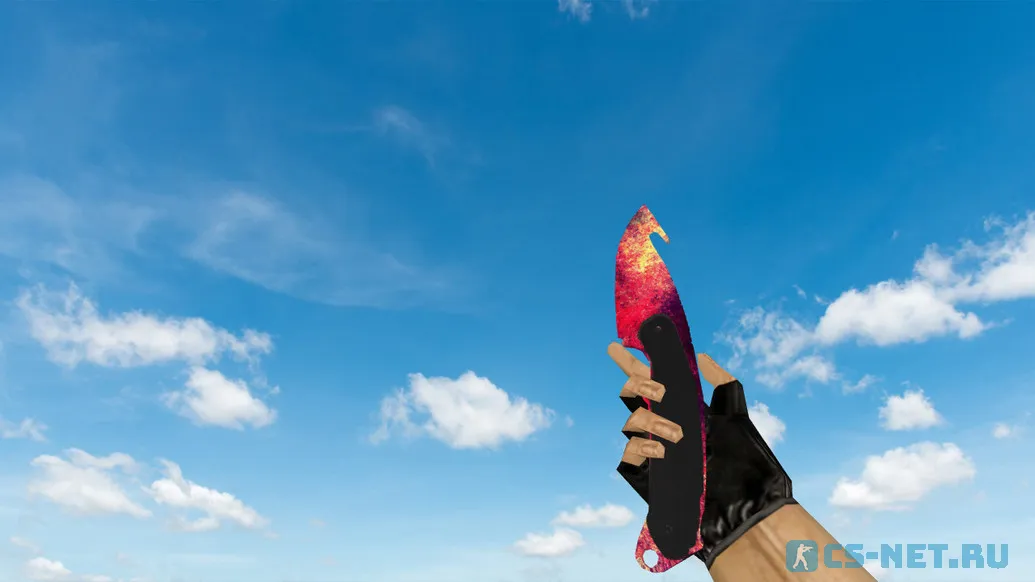 Модель ножа «Gut Knife Neon Impulse» для CS 1.6