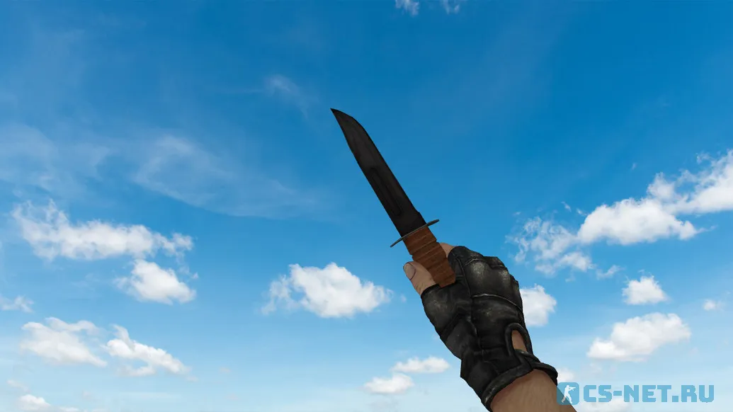Модель ножа «Ka-Bar on CSGO anims» для CS 1.6 (скрин 2)