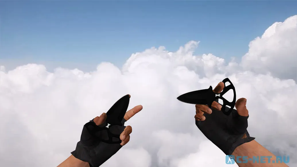 Модель ножа «Shadow Daggers Black» для CS 1.6