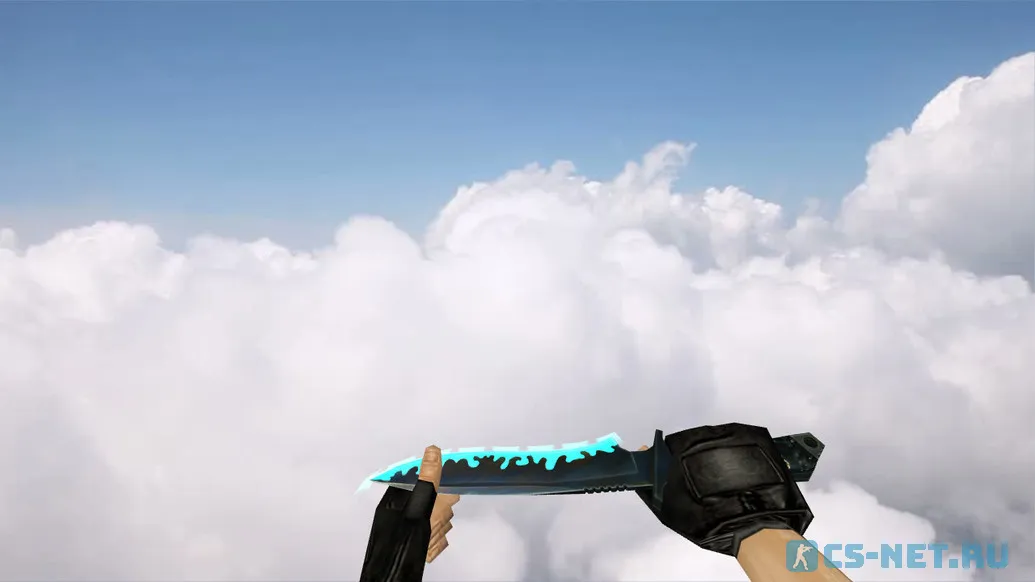 Модель ножа «Knife Neon Lightblue» для CS 1.6 (скрин 2)