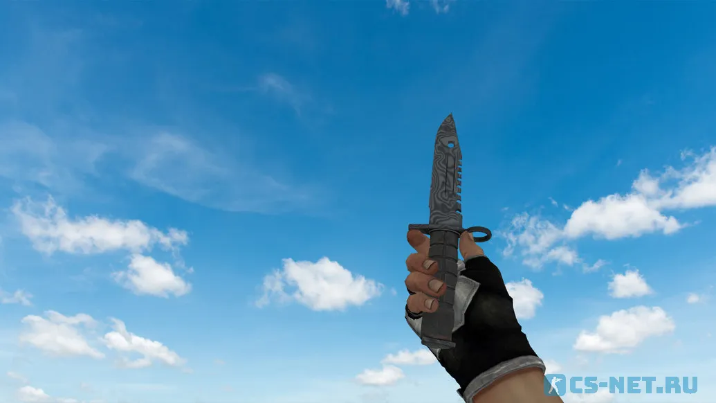 Модель «Штык-нож M9 | Дамасская сталь» для CS 1.6