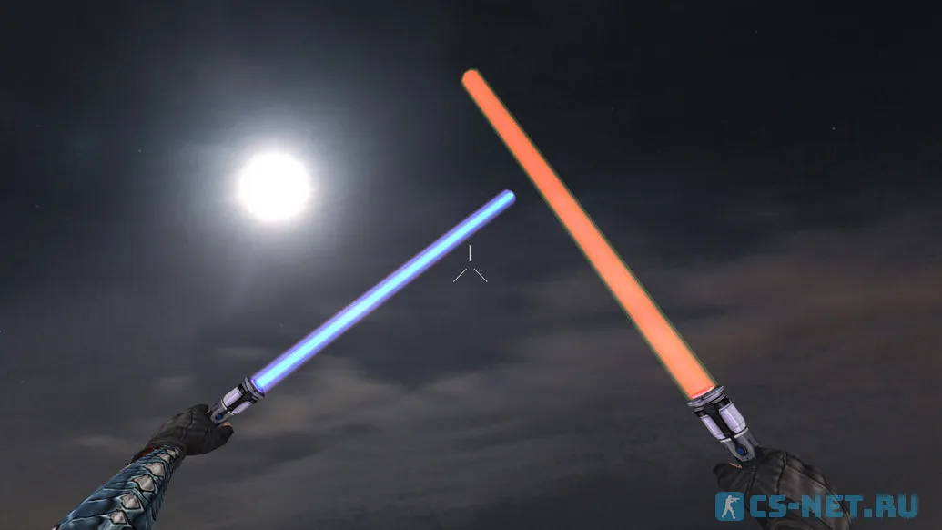 Модель ножа «Dual Lightsaber BO» для CS 1.6