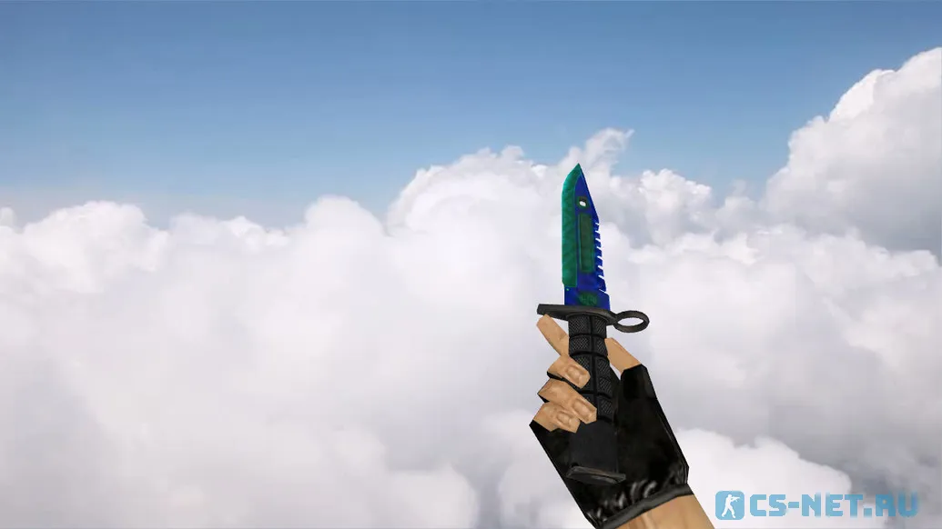 Модель штык-ножа «M9 Bayonet Reptilleupted» для CS 1.6