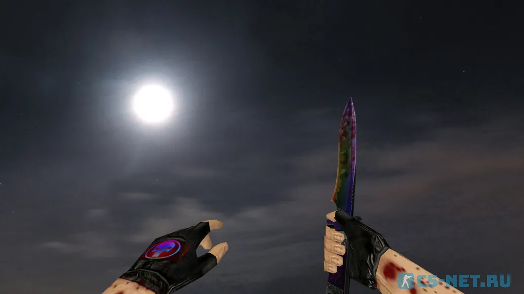 Модель ножа «Default Knife Bloody Rainbow» для CS 1.6