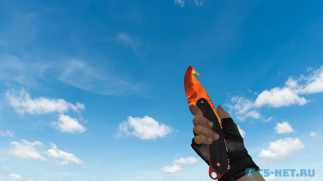 Модельножа «Gut Knife Fire» для CS 1.6