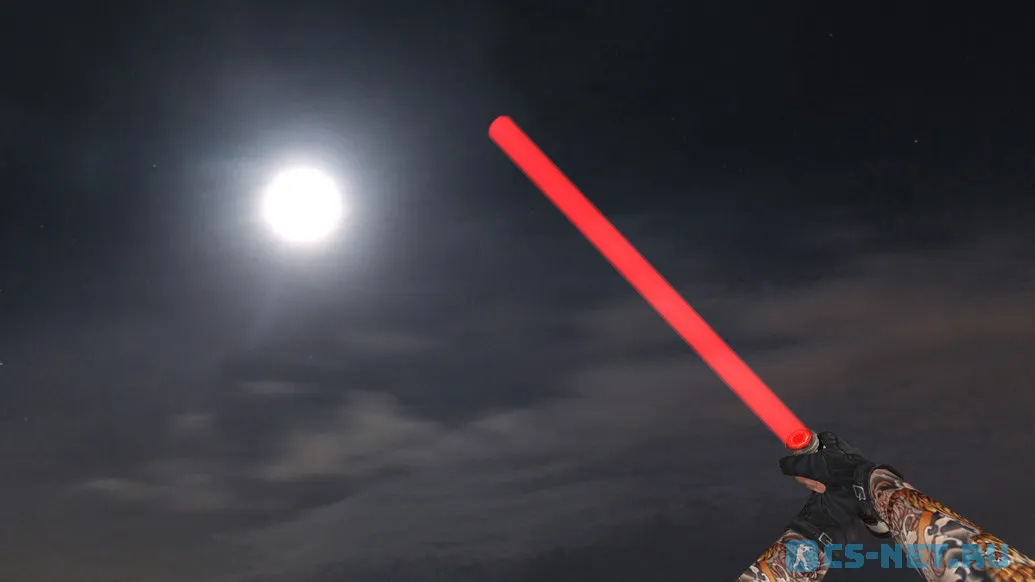 Модель ножа «Red Lightsaber» для CS 1.6