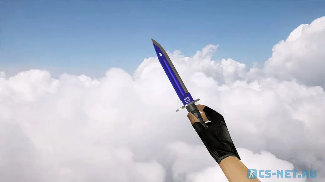 Модель штык-ножа «Bayonet Automatic Blue» для CS 1.6 (скрин 2)