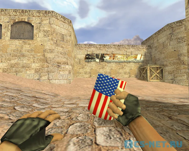 Модель ножа «Кружка США» для CS 1.6