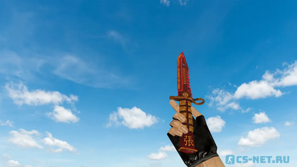 Модель ножа «M9 Bayonet Chang Li» для CS 1.6
