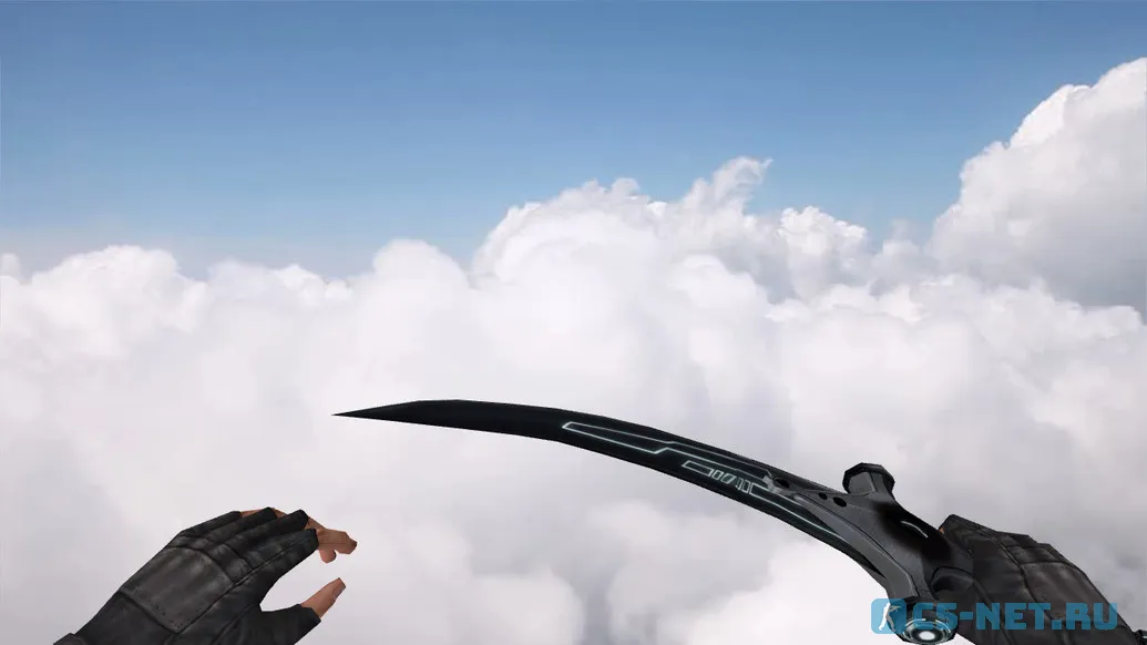 Модель ножа «Арабский меч» для CS 1.6