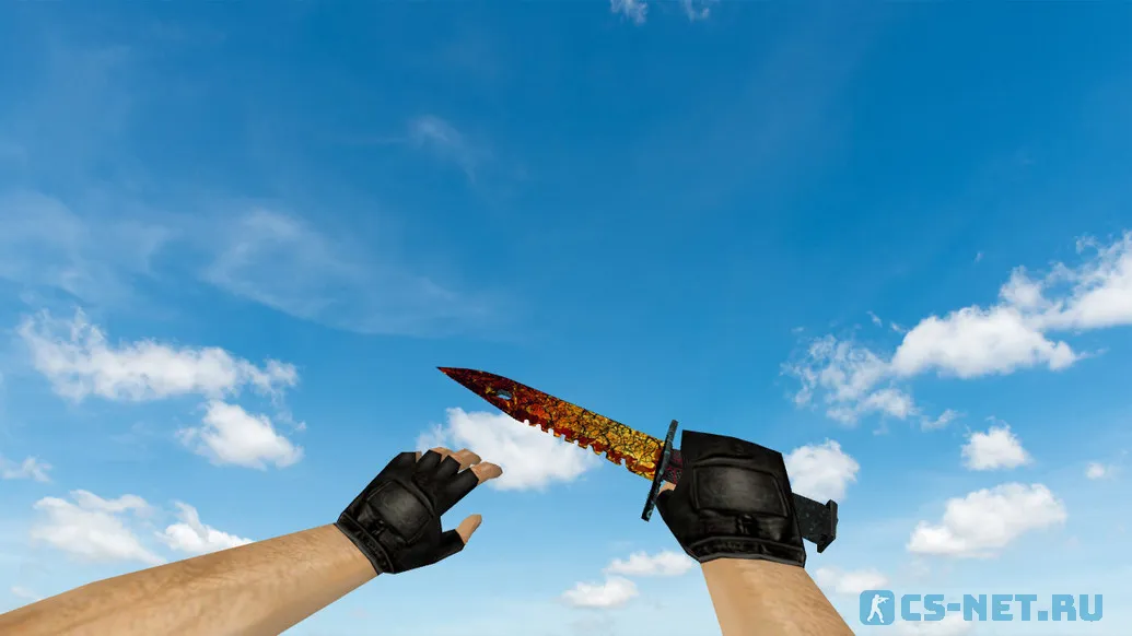 Модель ножа «M9 Bayonet Armageddon» для CS 1.6 (скрин 3)