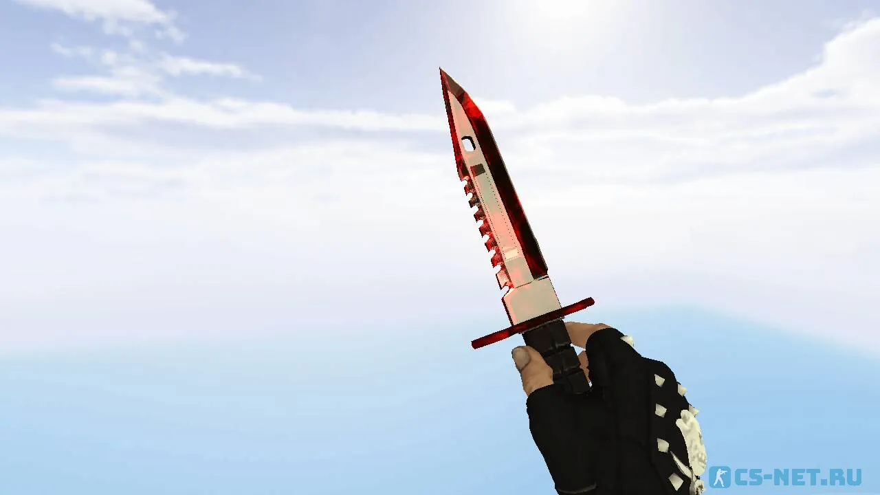Модель «Штык-нож М9 | Gamma Doppler Red» для CS 1.6