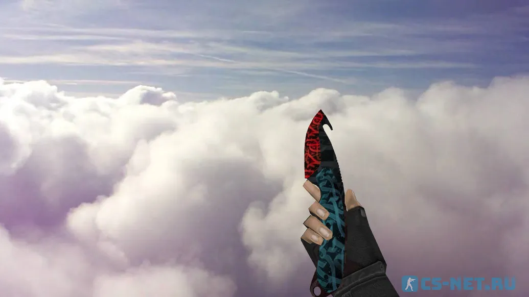 Модель ножа «Gut Knife Calligraffiti» для CS 1.6