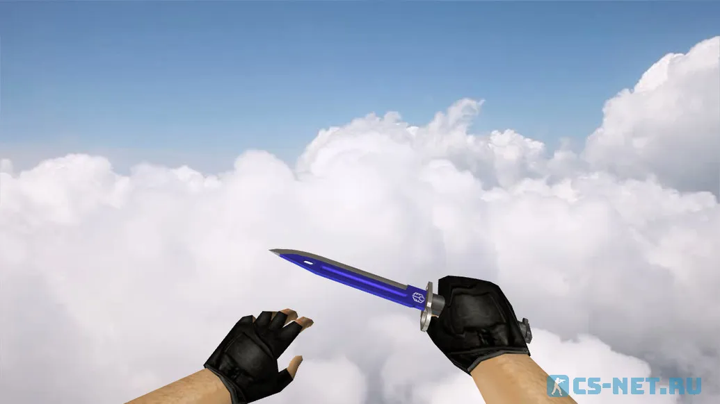 Модель штык-ножа «Bayonet Automatic Blue» для CS 1.6 (скрин 3)