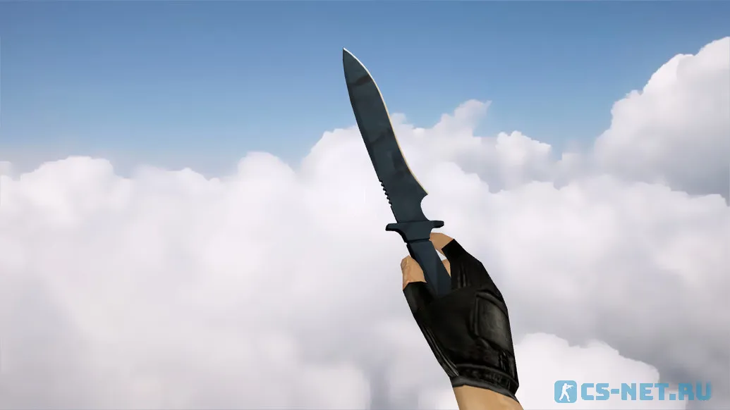 Модель «Классический нож | Вороненая сталь» для CS 1.6 (скрин 2)