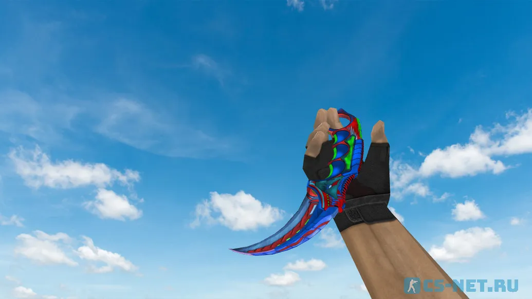 Модель ножа «Karambit Sarex» для CS 1.6
