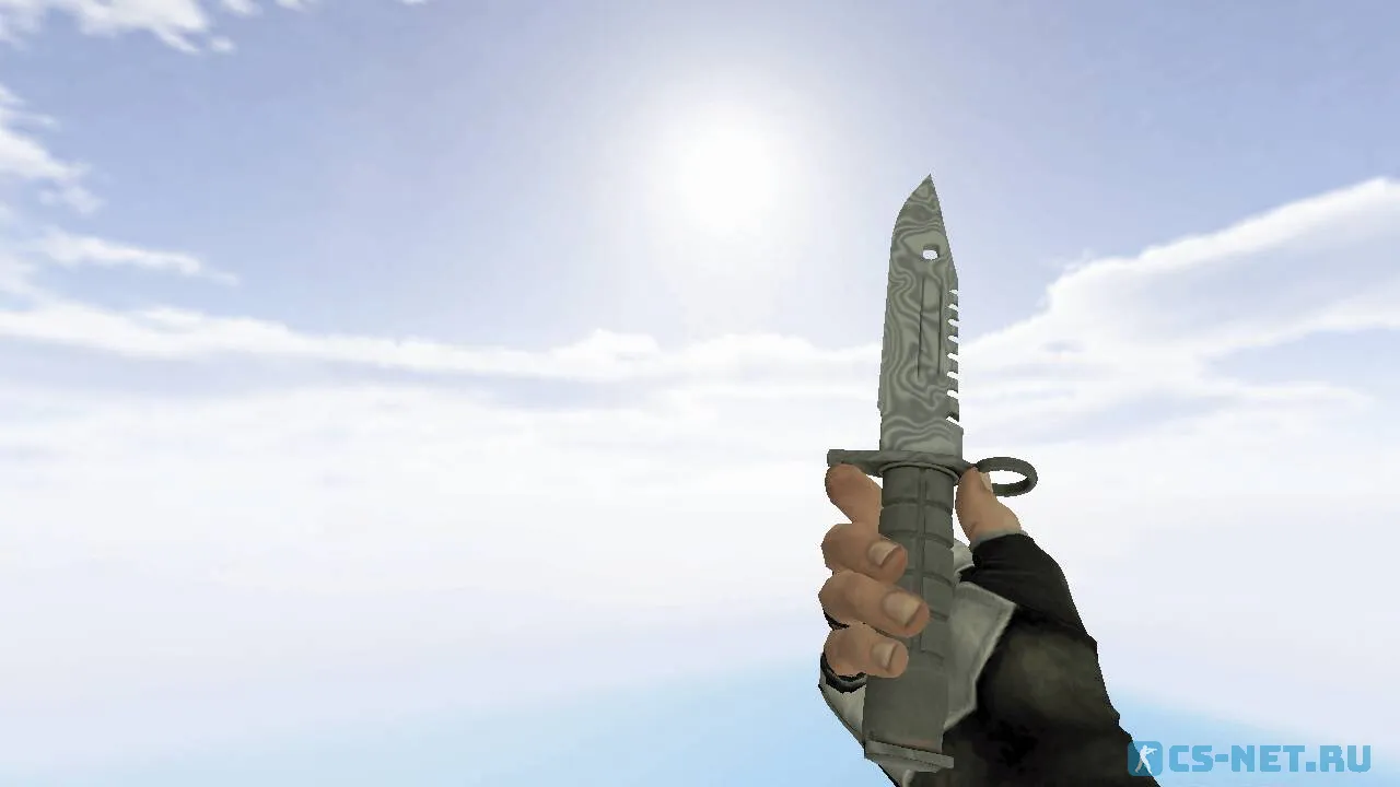 Модель «Штык-нож М9 | Дамасская сталь 2» для CS 1.6 (скрин 3)