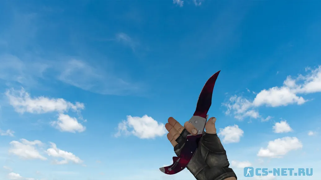 Модель ножа «Falchion Doppler Phase 2» для CS 1.6