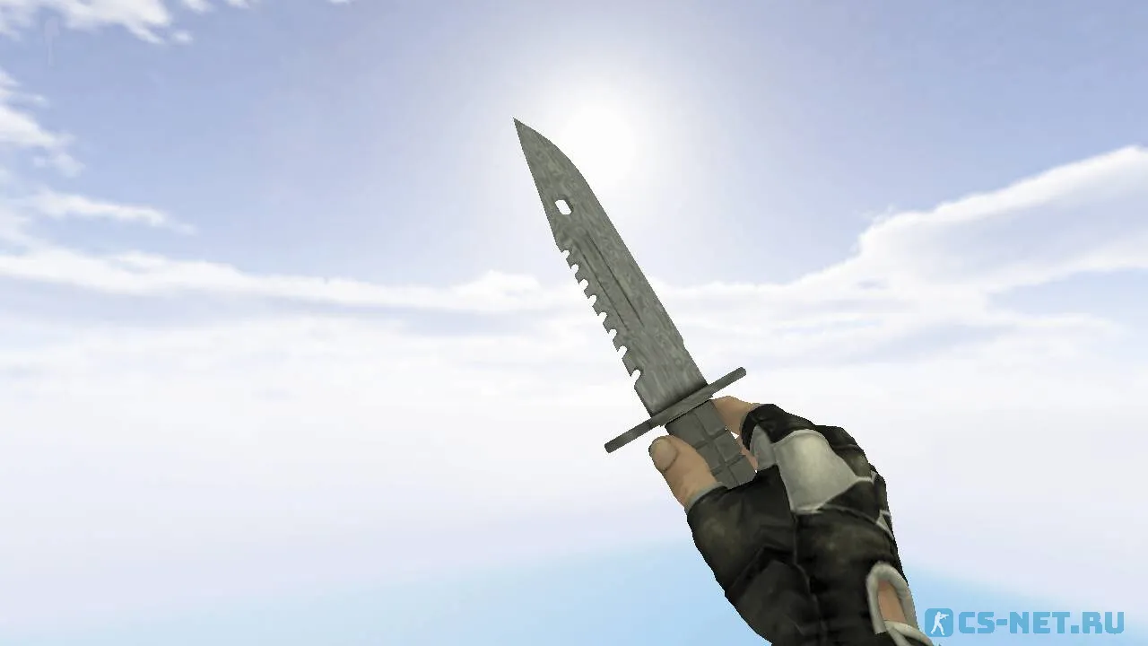 Модель «Штык-нож М9 | Дамасская сталь 2» для CS 1.6