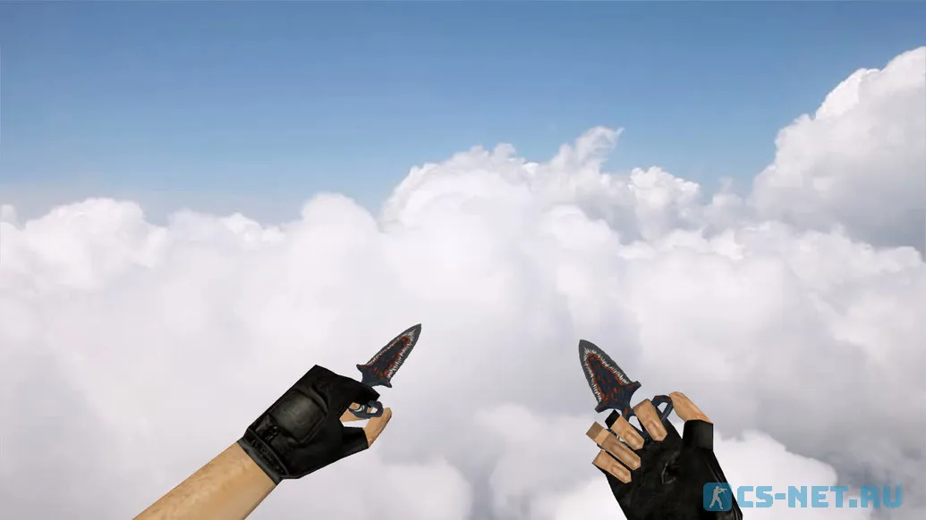 Модель ножа «Shadow Daggers Abnormal» для CS 1.6 (скрин 2)