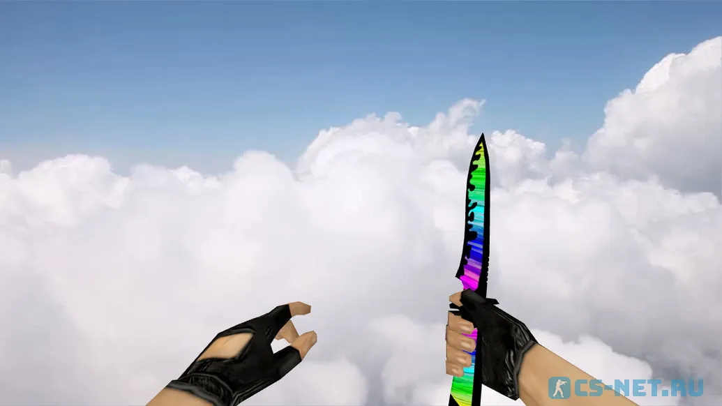 Модель ножа «Default Knife Rainbow» для CS 1.6