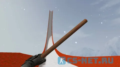 Модель «Нож | Деревянная боевая палка» для CS 1.6 (скрин 3)